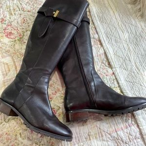 Karl Lagerfeld tall leather boots